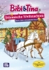 Buchcover und Innenansicht für das Buch: Bibi & Tina: Stürmische Weihnachten