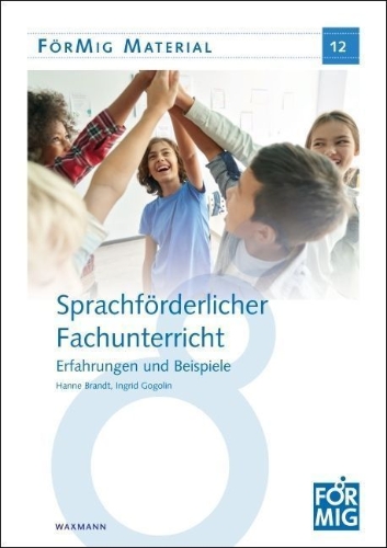 Buchcover und Innenansicht für das Buch: Sprachförderlicher Fachunterricht