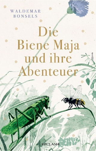 Buchcover und Innenansicht für das Buch: Die Biene Maja und ihre Abenteuer