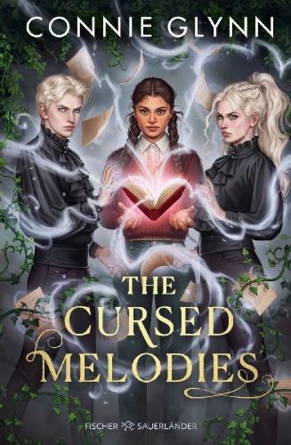 Buchcover und Innenansicht für das Buch: The Cursed Melodies