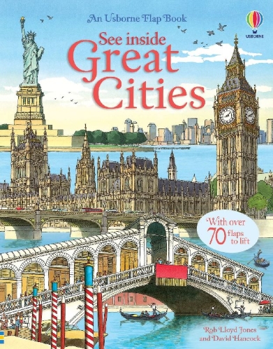 Buchcover und Innenansicht für das Buch: See Inside Great Cities