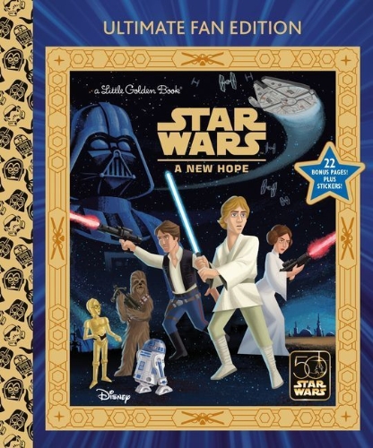 Buchcover und Innenansicht für das Buch: Star Wars: A New Hope: Ultimate Fan Edition Little Golden Book