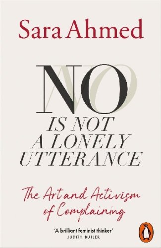Buchcover und Innenansicht für das Buch: No Is Not a Lonely Utterance