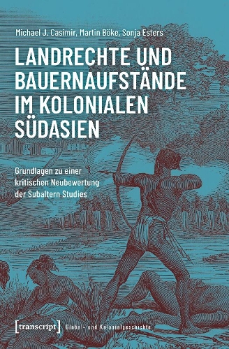 Buchcover und Innenansicht für das Buch: Landrechte und Bauernaufstände im kolonialen Südasien