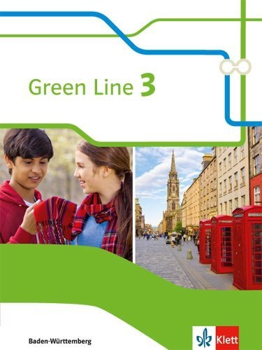 Buchcover und Innenansicht für das Buch: Green Line. Schülerbuch (fester Einband). Klasse 7. Ausgabe Baden-Württemberg ab 2016