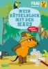 Buchcover und Innenansicht für das Buch: Frag doch mal ... die Maus: Mein Rätselblock mit der Maus- Wilde Tiere