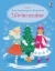 Buchcover und Innenansicht für das Buch: Mein Anziehpuppen-Stickerbuch: Winterzauber