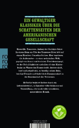 Buchcover und Innenansicht für das Buch: Suttree