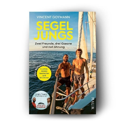 Buchcover und Innenansicht für das Buch: Segeljungs