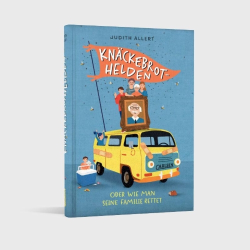 Buchcover und Innenansicht für das Buch: Knäckebrothelden