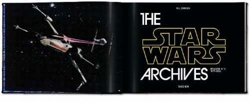 Buchcover und Innenansicht für das Buch: The Star Wars Archives