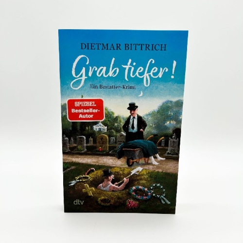 Buchcover und Innenansicht für das Buch: Grab tiefer!