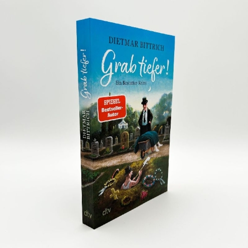 Buchcover und Innenansicht für das Buch: Grab tiefer!