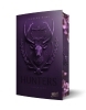 Buchcover und Innenansicht für das Buch: Hunters: Sinner King | Aufwendig gestaltete Ausgabe mit Farbschnitt - das integrierte Page Overlay ist limitiert nur in der ersten Auflage enthalten
