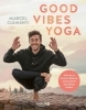 Buchcover und Innenansicht für das Buch: Good Vibes Yoga