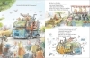 Buchcover und Innenansicht für das Buch: Die unglaubliche Geschichte vom verrücktesten, riesigsten Mitmachmobil der Welt