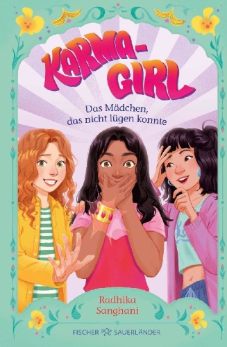Buchcover und Innenansicht für das Buch: The Girl Who Couldn't Lie