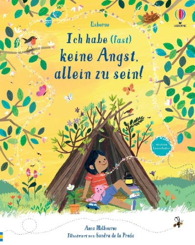 Buchcover und Innenansicht für das Buch: Ich habe (fast) keine Angst, allein zu sein!