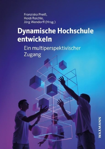 Buchcover und Innenansicht für das Buch: Dynamische Hochschule entwickeln