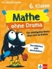 Buchcover und Innenansicht für das Buch: Mathe ohne Drama 6. Klasse