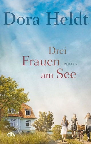 Buchcover und Innenansicht für das Buch: Drei Frauen am See