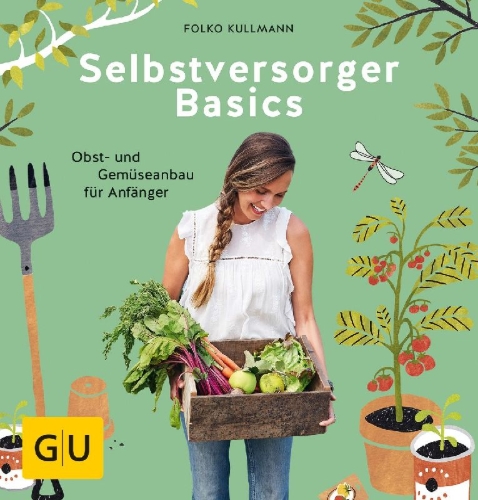 Buchcover und Innenansicht für das Buch: Selbstversorger Basics
