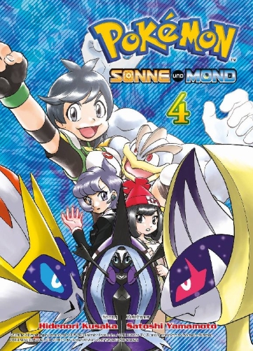 Buchcover und Innenansicht für das Buch: Pokémon - Sonne und Mond