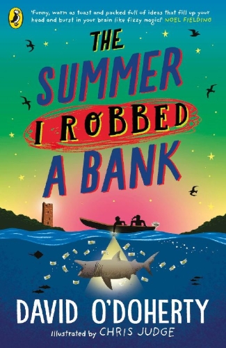 Buchcover und Innenansicht für das Buch: The Summer I Robbed A Bank