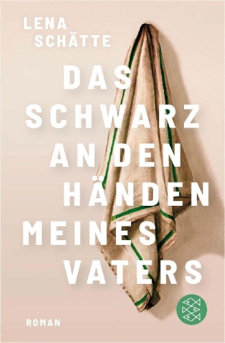 Buchcover und Innenansicht für das Buch: Das Schwarz an den Händen meines Vaters