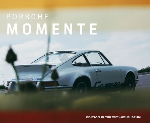 Buchcover und Innenansicht für das Buch: Porsche Momente