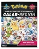 Buchcover und Innenansicht für das Buch: Pokémon The Official Sticker Book of the Galar Region