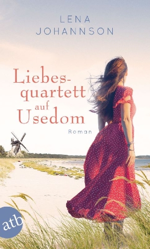 Buchcover und Innenansicht für das Buch: Liebesquartett auf Usedom