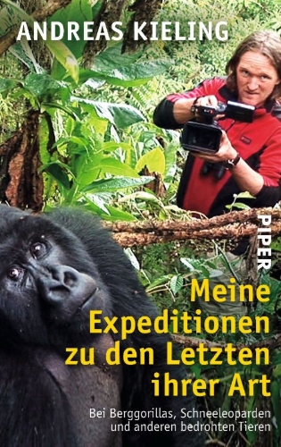 Buchcover und Innenansicht für das Buch: Meine Expeditionen zu den Letzten ihrer Art