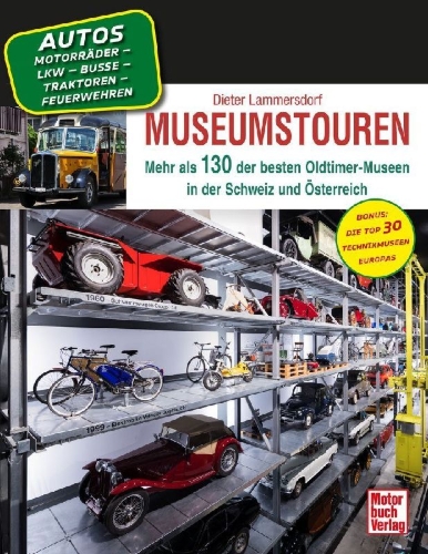 Buchcover und Innenansicht für das Buch: Museumstouren