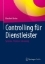 Buchcover und Innenansicht für das Buch: Controlling für Dienstleister