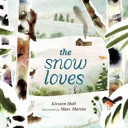 Buchcover und Innenansicht für das Buch: The Snow Loves