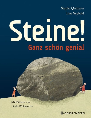 Buchcover und Innenansicht für das Buch: Steine!
