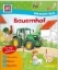 Buchcover und Innenansicht für das Buch: WAS IST WAS Junior Mitmach-Heft Bauernhof