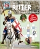 Buchcover und Innenansicht für das Buch: WAS IST WAS Rätseln und Stickern: Ritter