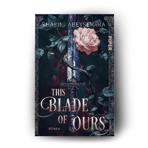 Buchcover und Innenansicht für das Buch: This Blade of Ours