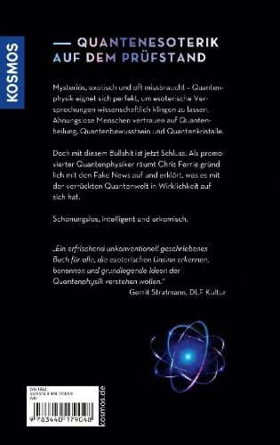 Buchcover und Innenansicht für das Buch: Quanten-Bullshit