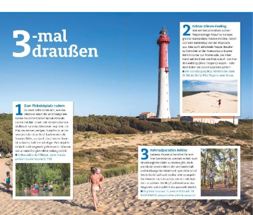 Buchcover und Innenansicht für das Buch: ADAC Reiseführer plus Französische Atlantikküste