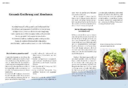 Buchcover und Innenansicht für das Buch: Weight Watchers - der neue 4 Wochen Powerplan