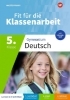 Buchcover und Innenansicht für das Buch: Fit für die Klassenarbeit - Gymnasium. Deutsch 5