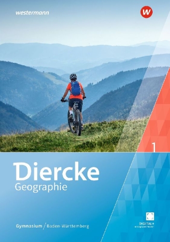 Buchcover und Innenansicht für das Buch: Diercke Geographie. Schulbuch 1. Für Gymnasien in Baden-Württemberg