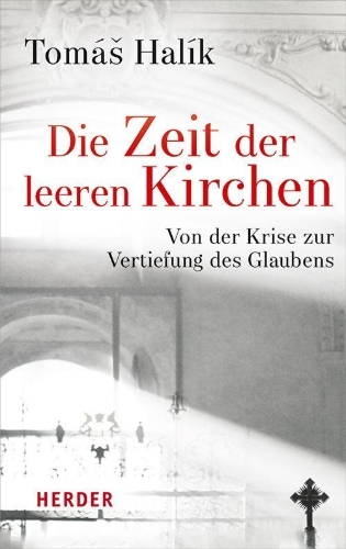 Buchcover und Innenansicht für das Buch: Die Zeit der leeren Kirchen
