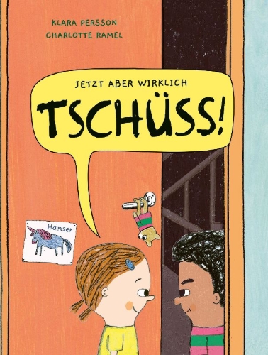 Buchcover und Innenansicht für das Buch: Hejdå igen!