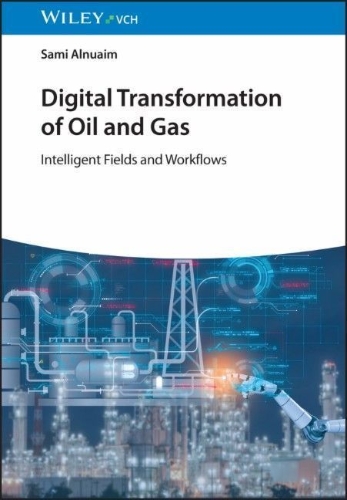 Buchcover und Innenansicht für das Buch: Digital Transformation of Oil and Gas
