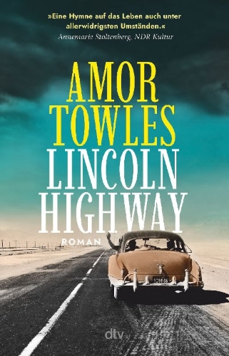 Buchcover und Innenansicht für das Buch: Lincoln Highway