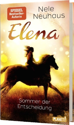 Buchcover und Innenansicht für das Buch: Elena - Ein Leben für Pferde 2: Sommer der Entscheidung